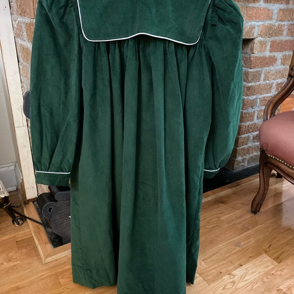 NWOT Wish upon a Star Girls Green Christmas Dress size 6 - Picture 7 of 9